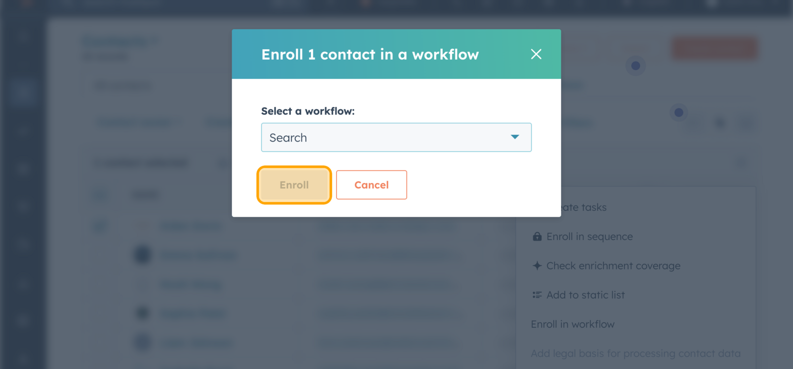 Step 6 screenshot with annotation